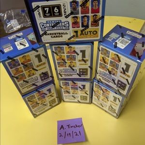 Panini 2020 NBA Contenders Draft BLASTER box